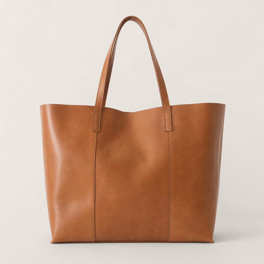 Bolso shopper de piel Mercado