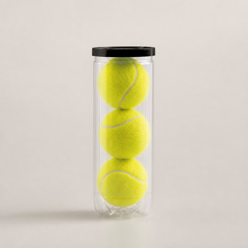 Bote de 3 pelotas de pádel