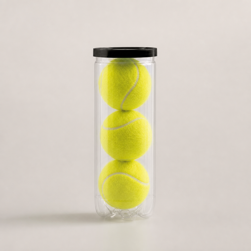 Bote de 3 pelotas de pádel