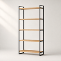 Estantería de madera y metal Taller
